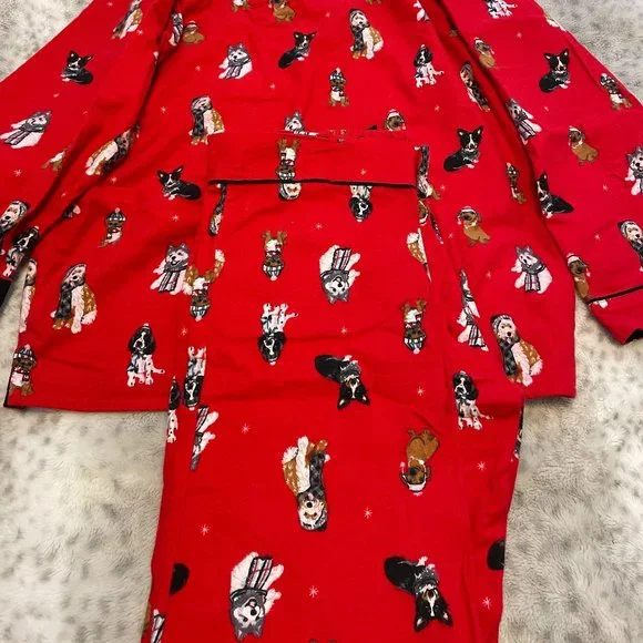 P.J. Salvage Happy Howlidays Flannel Pajamas - Picture 5 of 5